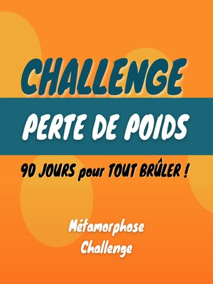 cover image of Challenge perte de poids